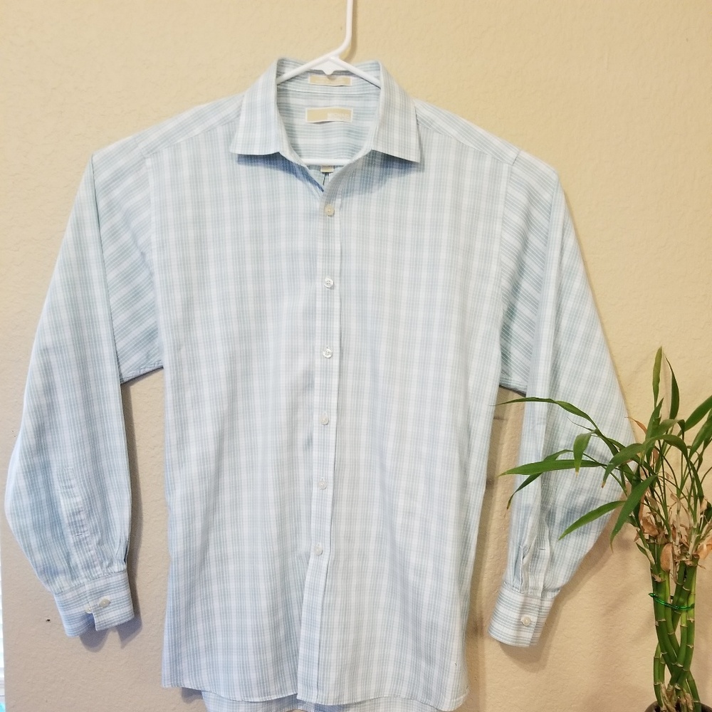 Michael kors button down long sleeved shirt